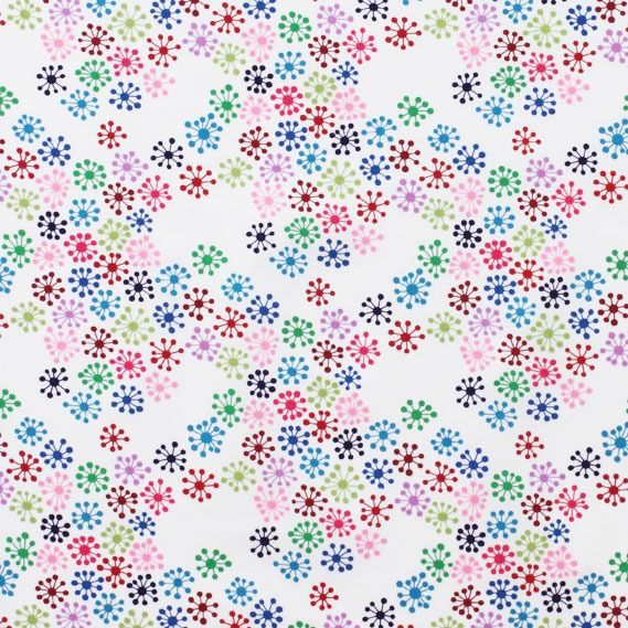 Robert Kaufman Fabrics Kokeshi Confetti Bright Fabric Quilt BTY