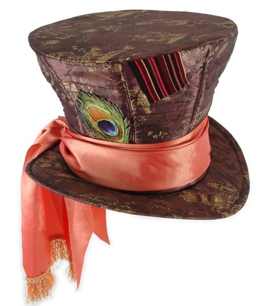 Disney Alice in Wonderland Mad Hatter Adult Costume Hat