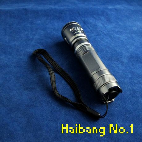 300LM CREE Q5 LED Adjustable Focus Flashlight Torch Zoom Lamp W1