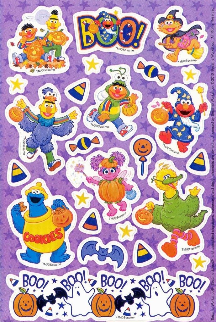 American Greetings Sesame Street Abby Cadabby Elmo Big Bird Halloween