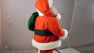 Crestone Products RARE 19 Animated Santa Claus Figure with Lighted