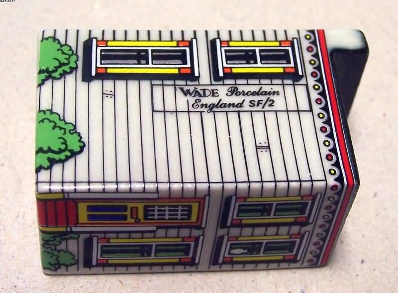 Wade Porcelain House Painted Lady s F Mini Mansions SF2 1984 86