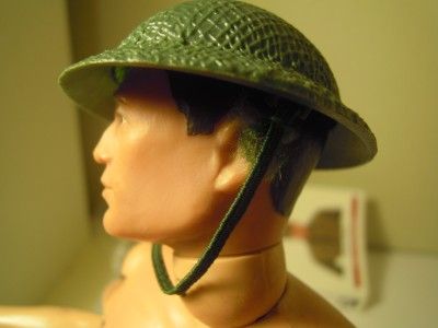 VINTAGE GI JOE 1966 SOTW  BRITISH COMMANDO HELMET   Hasbro Japan