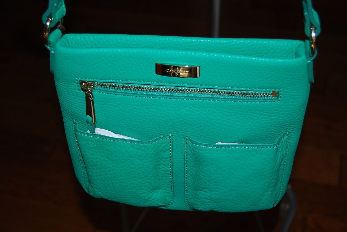 COLE HAAN FARRAH CROSSBODY GREEN HOUSE VILLAGE