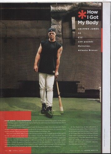 CHIPPER JONES / ARNOLD PALMER Rare Pinup Clipping