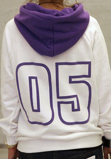 Women Casual Corea Peace Logo Cotton Hoody