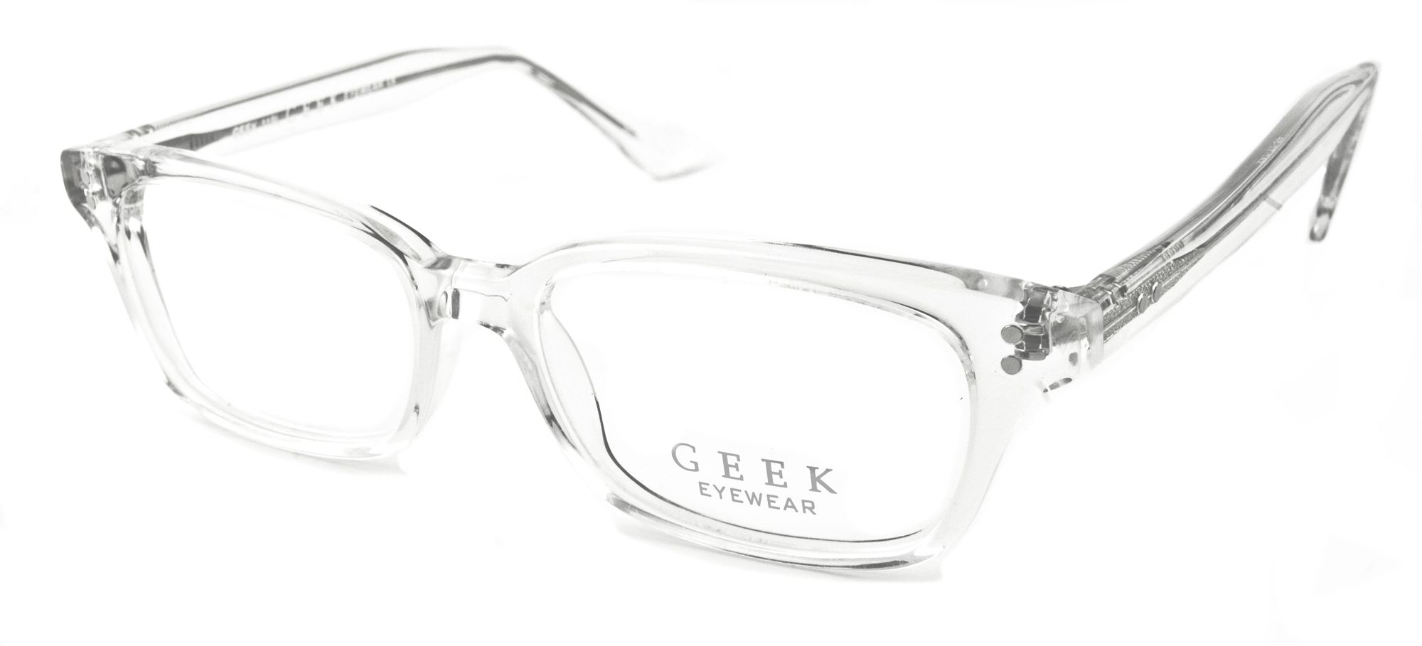 Geek Eyewear for Ladies 119L Eyeglasses Color Crystal Size 48 17 142