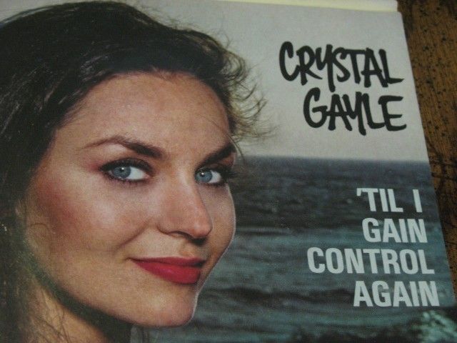 Crystal Gayle Til I Gain Control Again Elektra 45 RPM