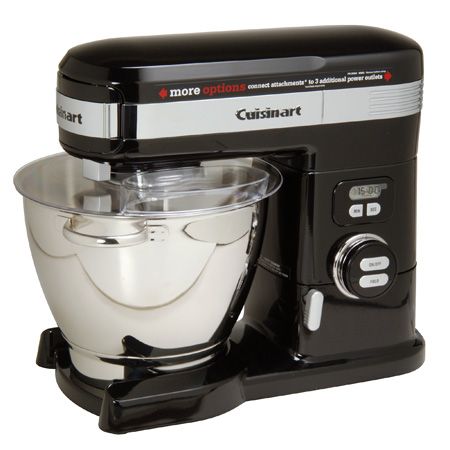 cuisinart sm 55bk 5 5 quart stand mixer black new