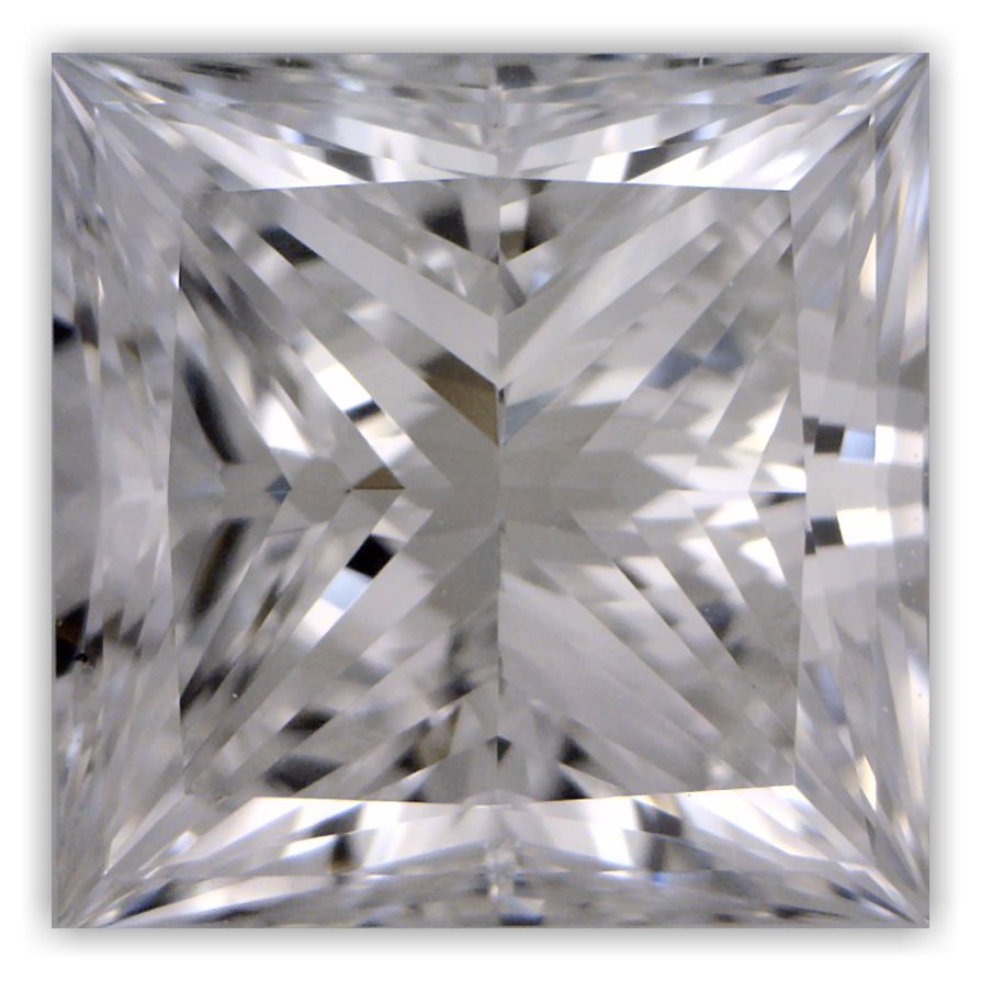 Carat Natural Princess Cut D vs Loose Diamond with Certificate