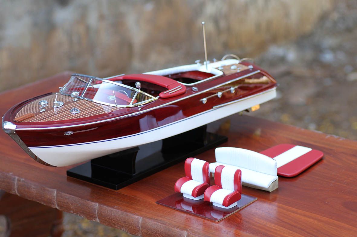 High Quality Wooden Speed Boat Model 26 Designed for RC