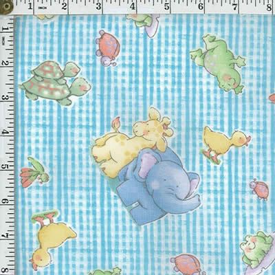 Little Pond Nursery Fabric Daisy Kingdom Elephant