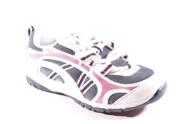 Stride Rite White Daliah LC Sneakers Toddler Shoes 10 W