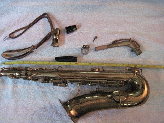 EVETTE SCHAEFFER CRAMPTON BUFFET SAXOPHONE PARIS FRANCE VINTAGE SAX