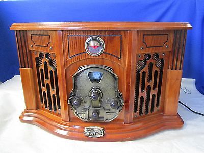  PACCONI PHONOGRAPH CASSETTE AM/FM RADIO PLAYER MUSIC RECORDS TAPES