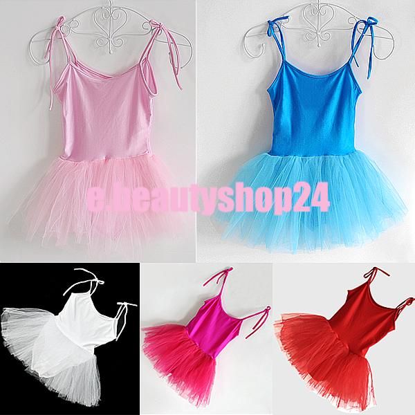  Fairy Ballet Dance Leotard Dancewear Tutu Skate Dress Skirt