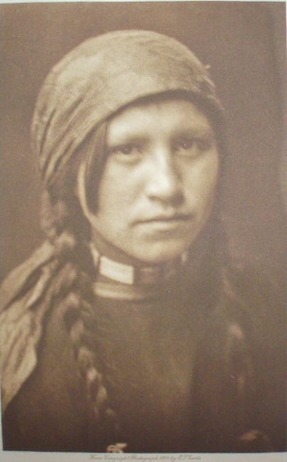 Komitsa Kutenai Vintage E s Curtis Photogravure