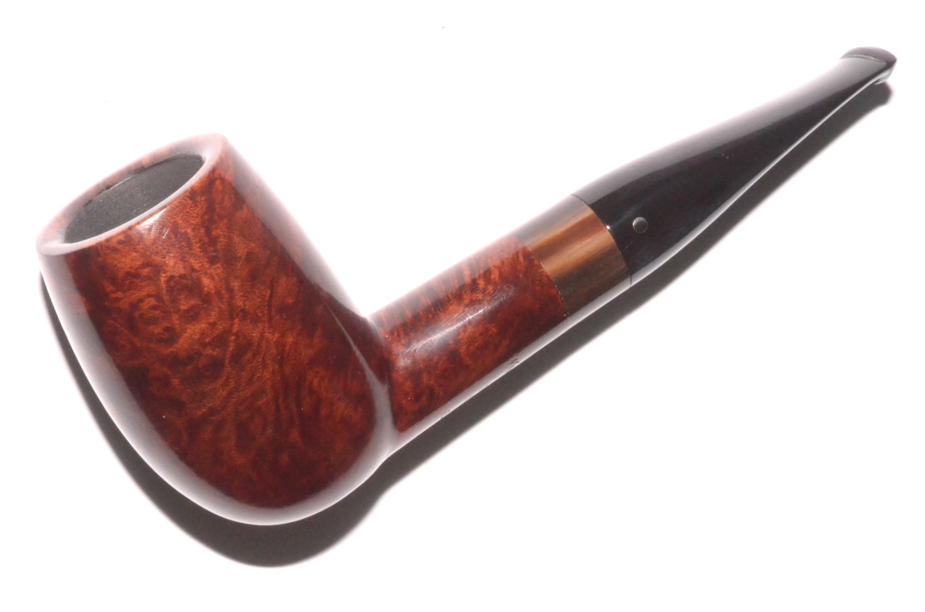  Nielsen handcut C Flame Grain Freehand Nosewarmer Pipe Mint