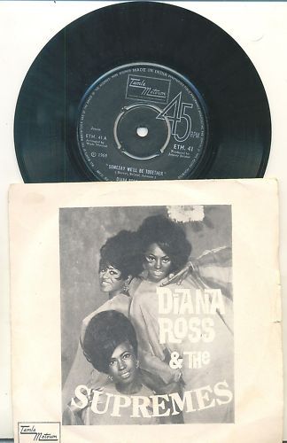 Ross Supremes Someday Diff Indian PS 45rpm 1969