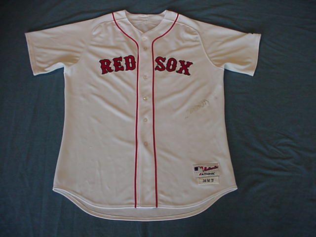 David Ortiz 2011 Boston Red Sox Game Used Jersey