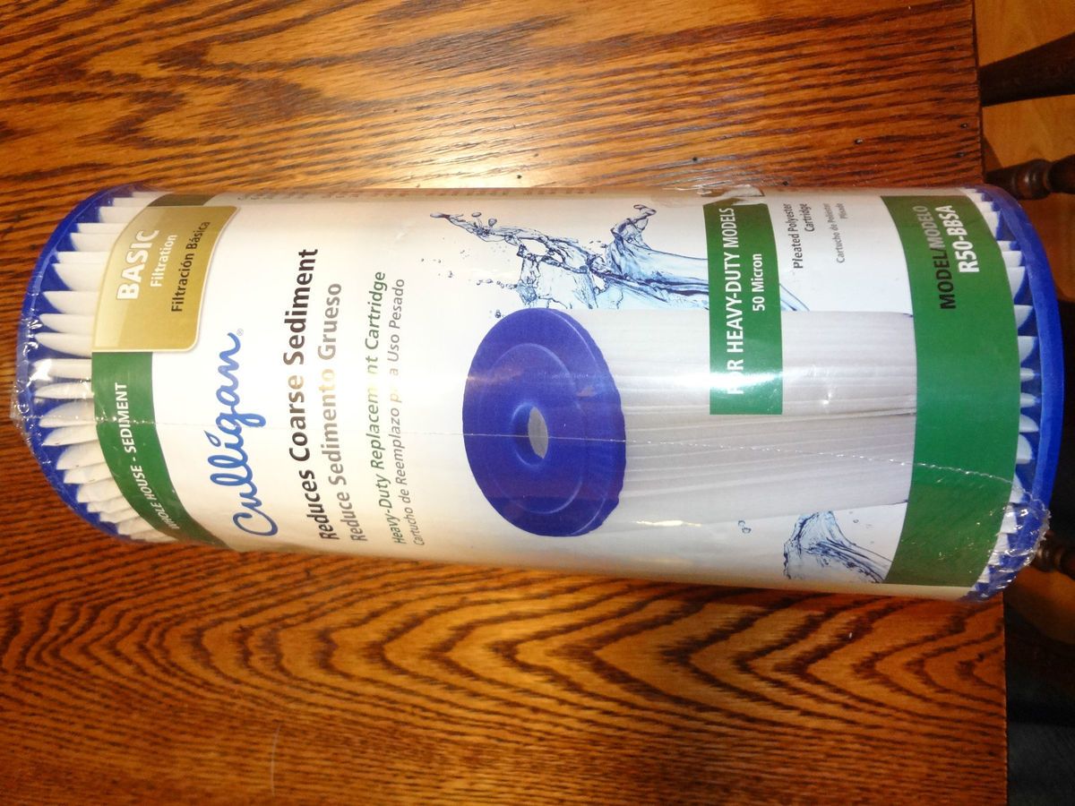 Culligan Whole House Replacement Water Filter R50 BBSA For Heavy Duty