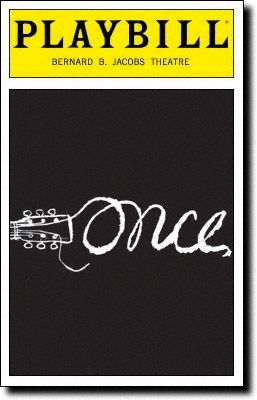 Once Playbill Steve Kazee Cristin Milioti Music by Glen Hansard