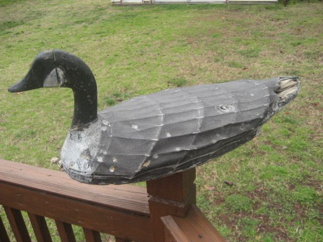 Antique North Carolina VA Currituck Canvas GOOSE Duck Hunting Decoy