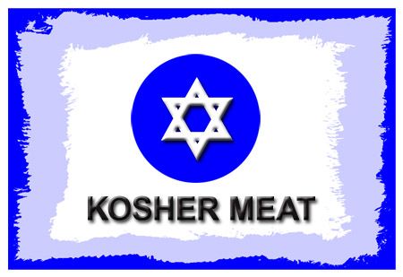 Kosher Meat Star of David Jewish Judaism Funny T Shirt