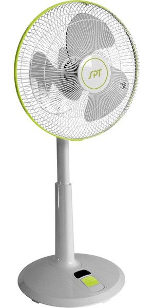 DC Motor Oscillating Standing Floor Fan w/ Remote Control & Adjustable