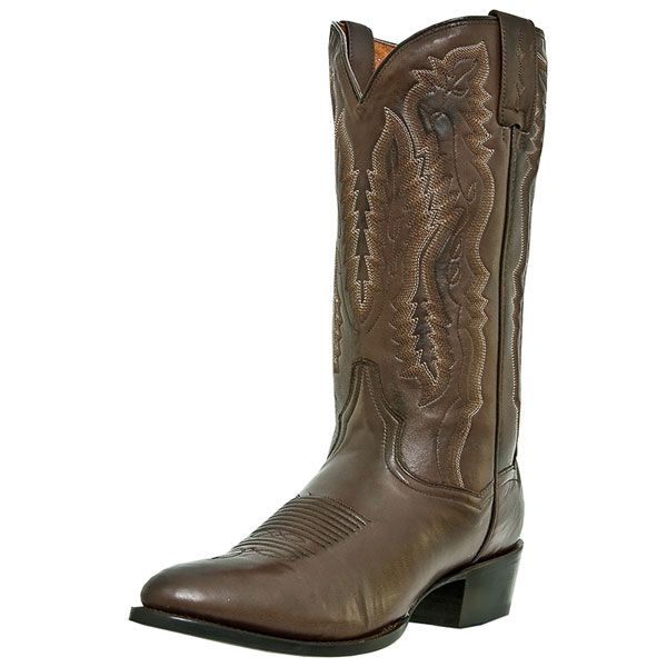 dan post sabine r toe cowboy boot chocolate style dp2293