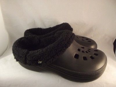 Dawgs Doggers Faux Fur Fleece Lined Shoes Scuffs Slippers Mens Clogs