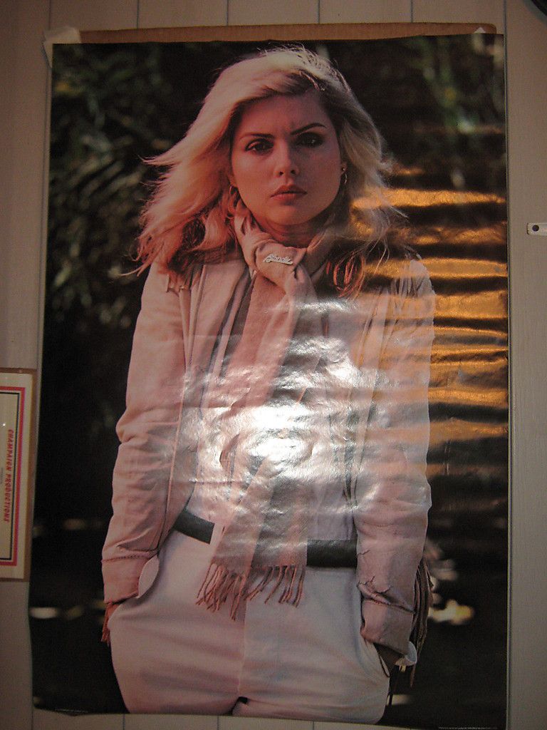 Blondie Debbie Harry 1979 Scotland Poster