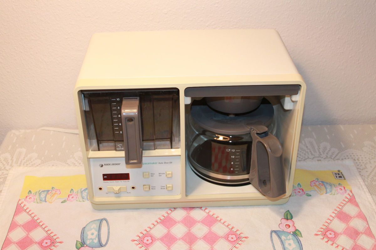 Vintage Black Decker Spacemaker Coffee Maker