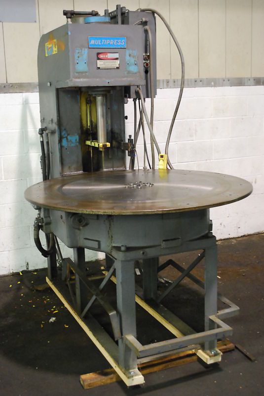 DENISON 8TON HYDRAULIC PRESS W 12 POSITION ROTARY