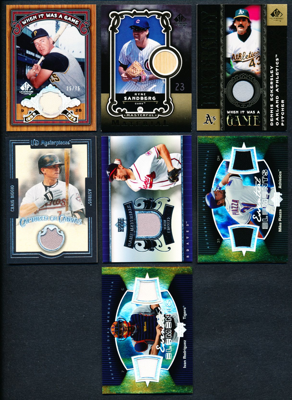  Topps Baseball Hall of Fame Future HOF 16 Count Bat Jersey Lot