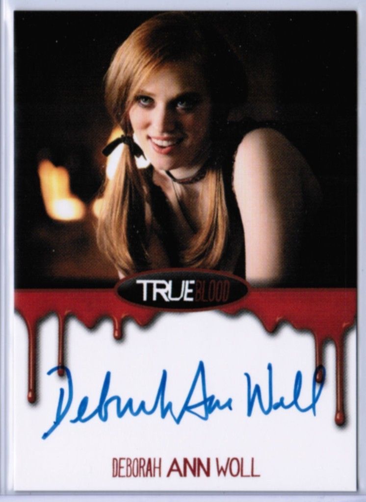 2012 TRUE BLOOD DEBORAH ANN WOLL AS JESSICA HAMBY AUTO SIGNATURE