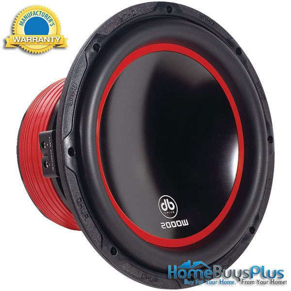 DB Drive K912D4 Okur Series Subwoofer 12 Dual 4 839859007942