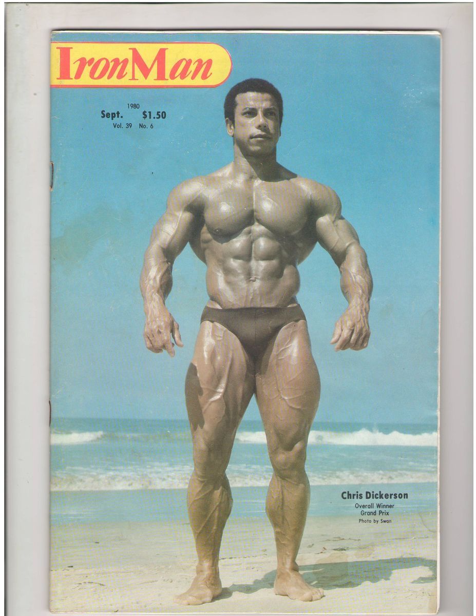  Bodybuilding Muscle Fitness Magazine Chris Dickerson 9 80