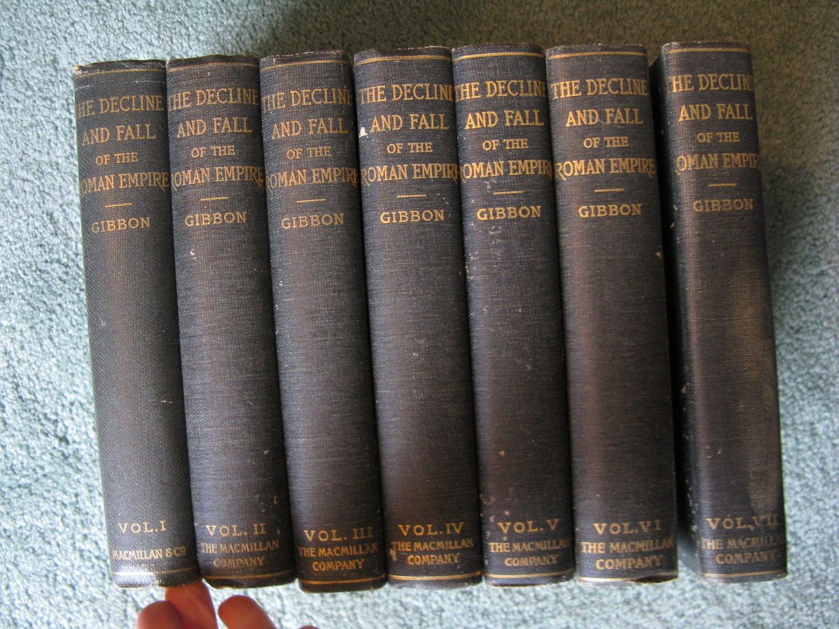 The Decline and Fall of the Roman Empire by Edward Gibbon 1896 1900 7