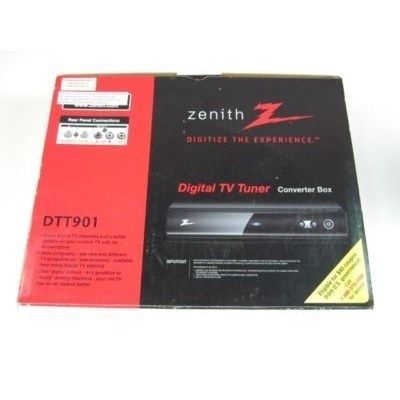 Zenith Digital TV Tuner Converter Box DTT901