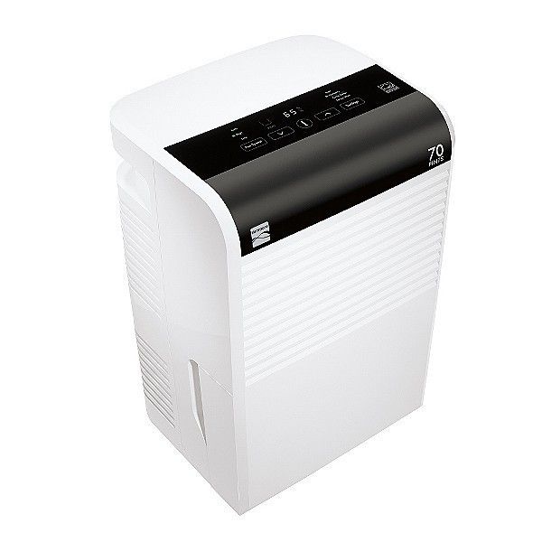 KENMORE WHITE 70 PINT DEHUMIDIFIER $250 RETAIL