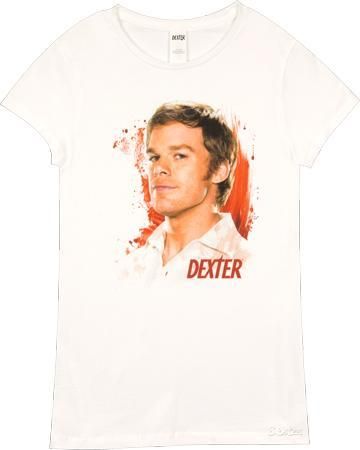 Dexter TV Show Girl Shirt Michael C Hall T Shirt Brand New