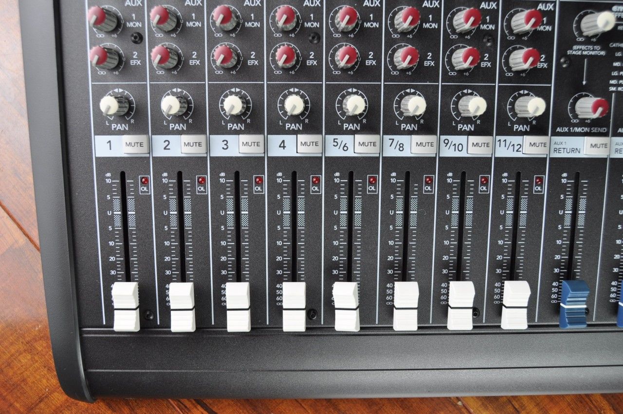 MACKIE DFX 12 12 Channel On Stage Mixer w/ EMAC Digital Effects