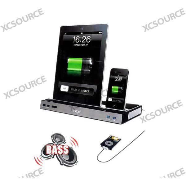  Charger Speaker Docking Station For Apple iPad iPod iPhone 4 BC46
