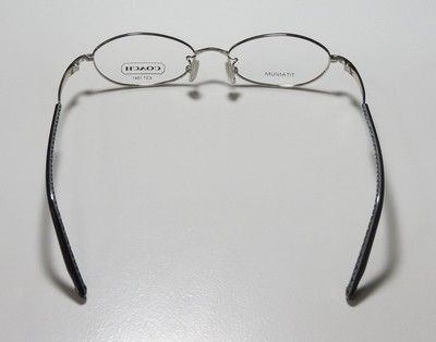 New Coach Diane 416AF 48 16 135 Silver Pink Titanium Eyeglass Glasses