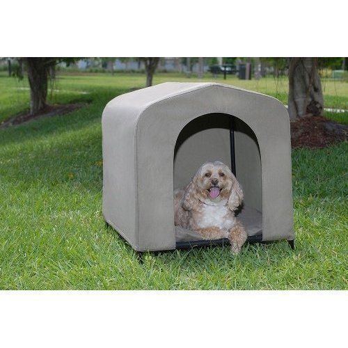 Outback Hound Hut Portable Dog House Dogs Up to 35 Lbs