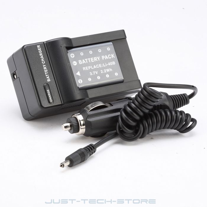  Charger for Olympus FE 330 FE 340 FE 350 FE 360 FE 4000 Digital Camera