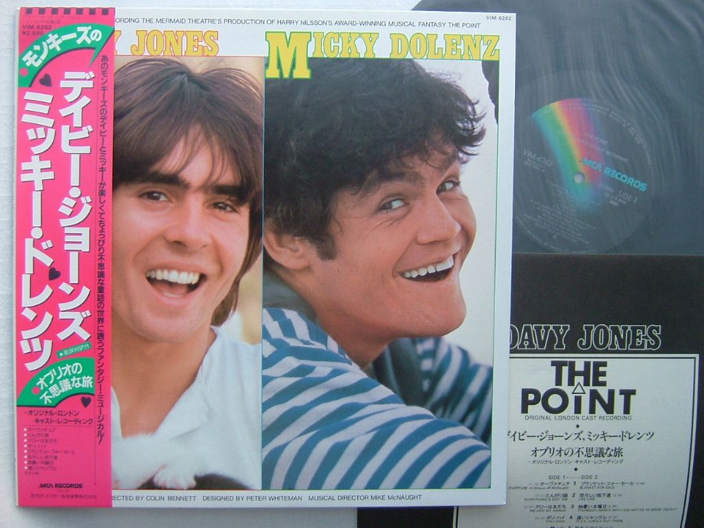  Davy Jones Micky Dolenz Monkees The Point OBI