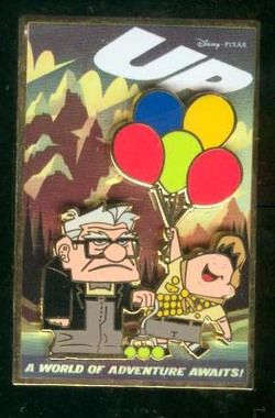 DLRP Up Adventure Awaits Carl and Russell Le Disney Pin