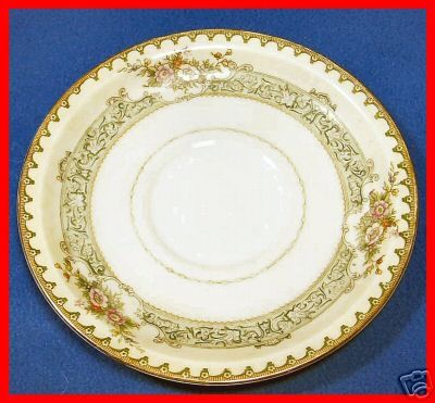 Occupied Japan Meito China Empire Shape Dexter Saucer